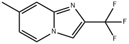 IMIDAZO[1,2-A]PYRIDINE, 7-METHYL-2-(TRIFLUOROMETHYL)- Struktur