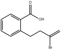 2-(3-BROMO-3-BUTENYL)BENZOIC ACID Struktur