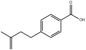 4-(3-METHYL-3-BUTENYL)BENZOIC ACID Struktur