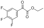 ETHYL 3,4,5-TRIFLUOROBENZOYLFORMATE Struktur