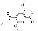 diethyl (2,5-dimethoxybenzylidene)malonate  Struktur