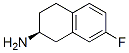 2-Naphthalenamine,7-fluoro-1,2,3,4-tetrahydro-,(S)-(9CI) Struktur