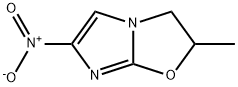 2-Methyl-6-nitro-2,3-dihydro-imidazo[2,1-b]oxazole Struktur