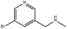 N-Methyl-(5-bromopyrid-3-yl)methylamine Struktur