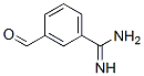 Benzenecarboximidamide, 3-formyl- (9CI) Struktur