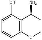 Phenol, 2-(1-aminoethyl)-3-methoxy-, (S)- (9CI) Struktur