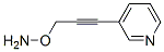 Pyridine, 3-[3-(aminooxy)-1-propynyl]- (9CI) Struktur