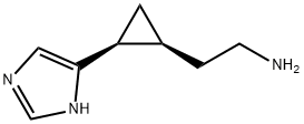 Cyclopropaneethanamine, 2-(1H-imidazol-4-yl)-, (1S,2S)- (9CI) Struktur