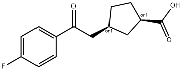 CIS-3-[2-(4-FLUOROPHENYL)-2-OXOETHYL]CYCLOPENTANE-1-CARBOXYLIC ACID price.