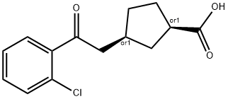 CIS-3-[2-(2-CHLOROPHENYL)-2-OXOETHYL]CYCLOPENTANE-1-CARBOXYLIC ACID price.