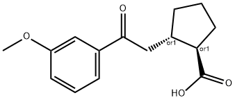 TRANS-2-[2-(3-METHOXYPHENYL)-2-OXOETHYL]CYCLOPENTANE-1-CARBOXYLIC ACID price.