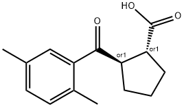 TRANS-2-(2,5-DIMETHYLBENZOYL)CYCLOPENTANE-1-CARBOXYLIC ACID price.