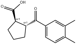 TRANS-2-(3,4-DIMETHYLBENZOYL)CYCLOPENTANE-1-CARBOXYLIC ACID price.