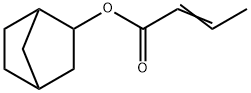 2-Butenoicacid,bicyclo[2.2.1]hept-2-ylester(9CI) Struktur