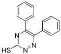 5,6-DIPHENYL-1,2,4-TRIAZINE-3-THIOL Struktur