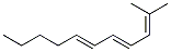 2-Methyl-2,4,6-undecatriene Struktur