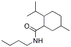 N-butyl-2-isopropyl-5-methylcyclohexanecarboxamide Struktur