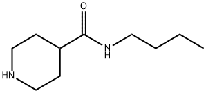 N-BUTYL-4-PIPERIDINECARBOXAMIDE HYDROCHLORIDE Struktur