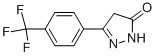 2,4-DIHYDRO-5-[4-(TRIFLUOROMETHYL)PHENYL]-3H-PYRAZOL-3-ONE Struktur