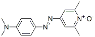 4-[[4-(Dimethylamino)phenyl]azo]-2,6-dimethylpyridine 1-oxide Struktur