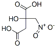 2-hydroxy-3-nitro-1,2-propanedicarboxylic acid Struktur