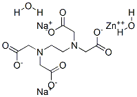 ZINCDISODIUMEDTADIHYDRATE Struktur