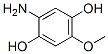 1,4-Benzenediol, 2-amino-5-methoxy- (9CI) Struktur