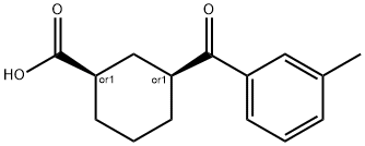 CIS-3-(3-METHYLBENZOYL)CYCLOHEXANE-1-CARBOXYLIC ACID price.