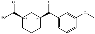 CIS-3-(3-METHOXYBENZOYL)CYCLOHEXANE-1-CARBOXYLIC ACID price.