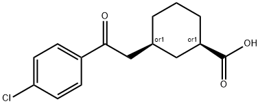 CIS-3-[2-(4-CHLOROPHENYL)-2-OXOETHYL]CYCLOHEXANE-1-CARBOXYLIC ACID price.