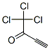 3-Butyn-2-one,  1,1,1-trichloro- Struktur