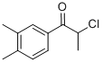 1-Propanone, 2-chloro-1-(3,4-dimethylphenyl)- (9CI) Struktur