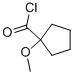 Cyclopentanecarbonyl chloride, 1-methoxy- (9CI) Struktur