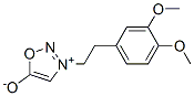 3-[2-(3,4-dimethoxyphenyl)ethyl]-1-oxa-2-aza-3-azoniacyclopenta-2,4-di en-5-olate Struktur