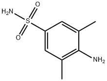 Benzenesulfonamide, 4-amino-3,5-dimethyl- (9CI) Struktur