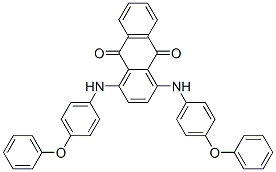 1,4-bis[(4-phenoxyphenyl)amino]anthraquinone Struktur