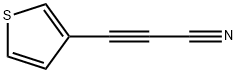 2-Propynenitrile, 3-(3-thienyl)- (9CI) Struktur