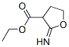 3-Furancarboxylicacid,tetrahydro-2-imino-,ethylester(9CI) Struktur