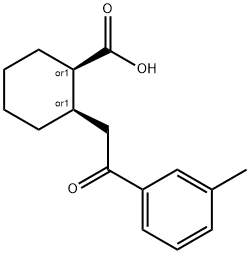 CIS-2-[2-(3-METHYLPHENYL)-2-OXOETHYL]CYCLOHEXANE-1-CARBOXYLIC ACID price.