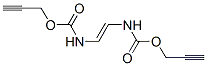 N,N'-Vinylenedicarbamic acid di(2-propynyl) ester Struktur