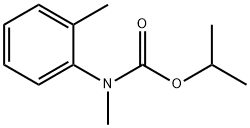 N-Methyl-N-(o-tolyl)carbamic acid isopropyl ester Struktur