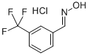 Benzaldehyde, m-trifluoromethyl-, oxime, hydrochloride, anti- Struktur