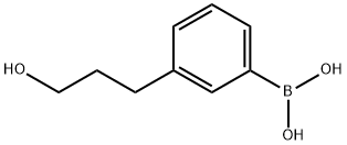 [3-(3-HYDROXYPROPYL)PHENYL]BORONIC ACID Struktur