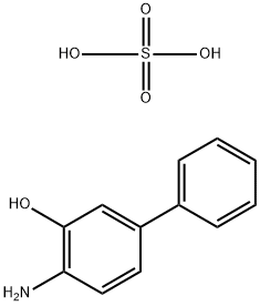 4-Amino-3-biphenylol, hydrogen sulfate Struktur