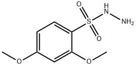 2,4-DIMETHOXYBENZENESULFONOHYDRAZIDE Struktur