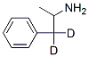 1,1-dideuterio-1-phenyl-propan-2-amine Struktur