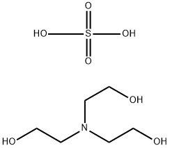 bis[tris(hydroxyethyl)ammonium] sulphate Struktur