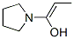 1-Pyrrolidinemethanol,alpha-ethylidene-,(Z)-(9CI) Struktur