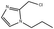 2-CHLOROMETHYL-1-PROPYL-1H-IMIDAZOLE Struktur