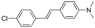 4-[2-(4-Chlorophenyl)ethenyl]-N,N-dimethylaniline Struktur